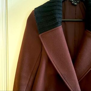 Theory claret-red jacket